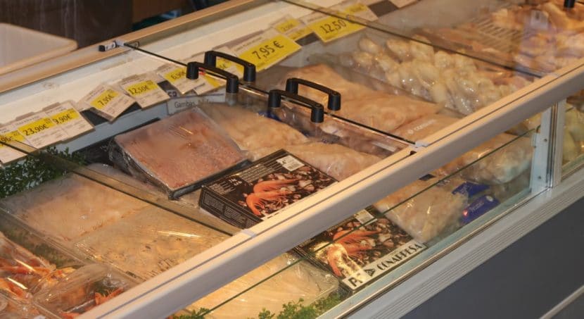 Tapas de cristal para refrigerados en supermercados